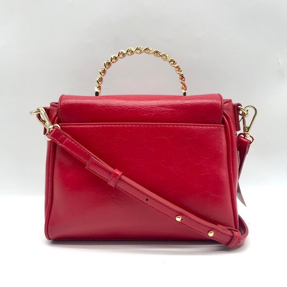 I.N.C International Concepts Red Pepper Emilliee Mini Top Handle Handbag - NWT - Picture 2 of 11